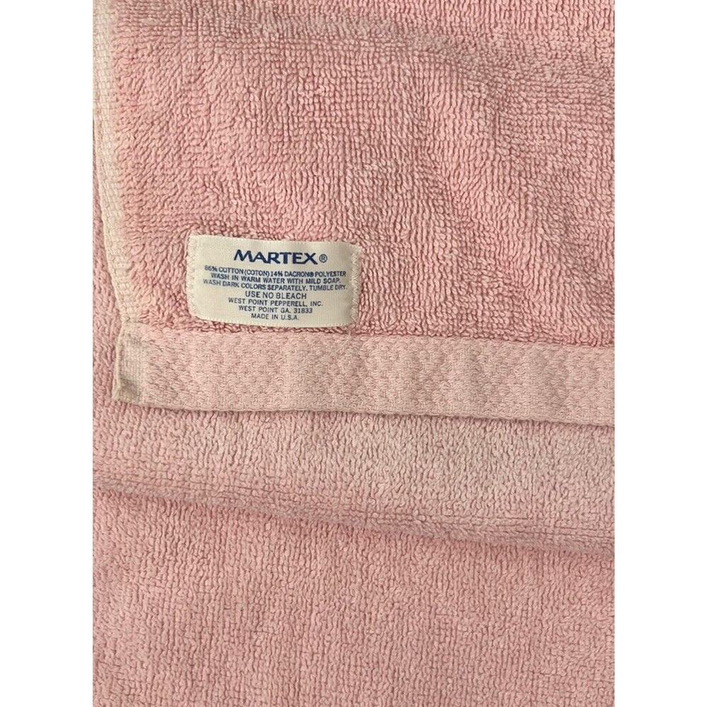 Set 3 Martex Peter Rabbit Pink Vintage Bath Towel Beatrix Potter Naughty Peter - Picture 4 of 9